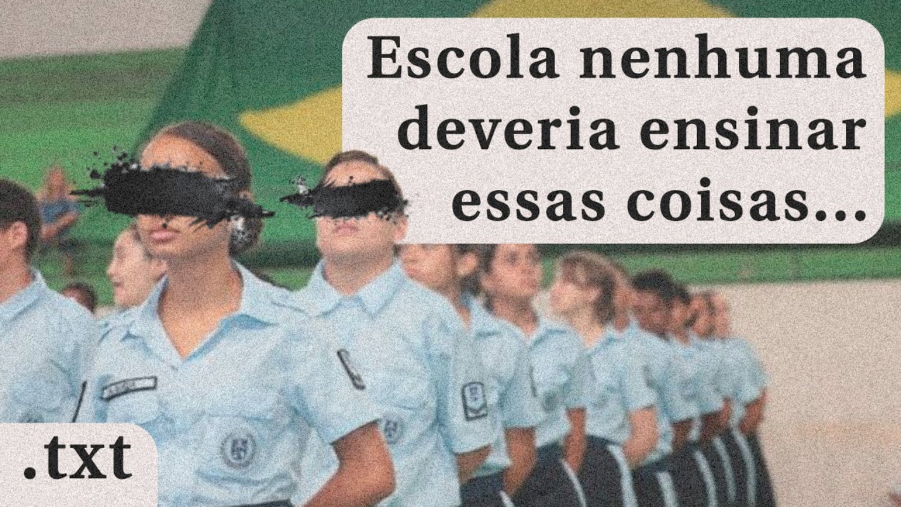 A ESCOLA CÍVICO-MILITAR QUE PASSOU DE TODOS OS LIMITES
