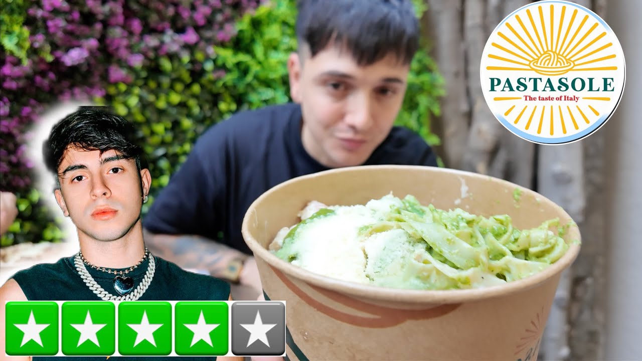 Visito el NUEVO restaurante de pastas de RUSHERKING 