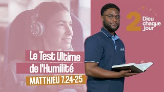 255 - 2 Minutes Avec Dieu Chaque Jour Matthieu 7.24-25