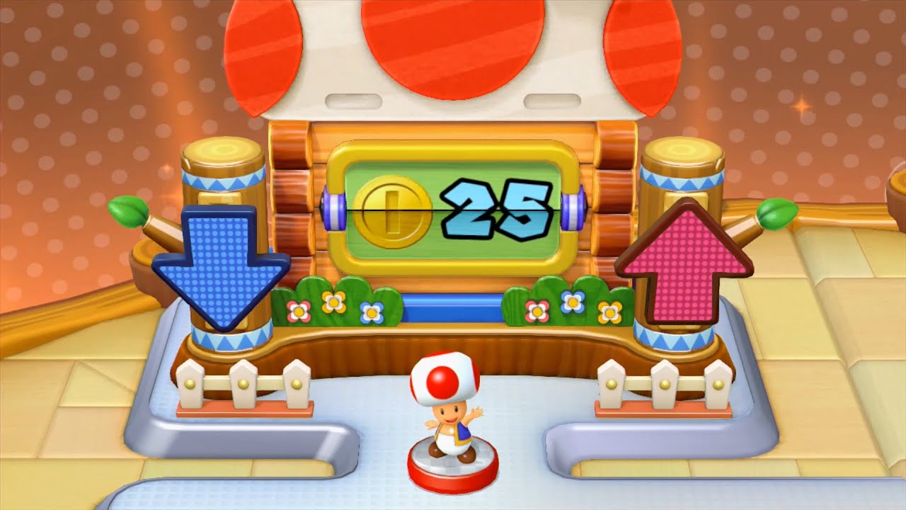 Mario Party 10 - Amiibo Party - Toad