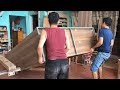 making industrial wooden wardrobe