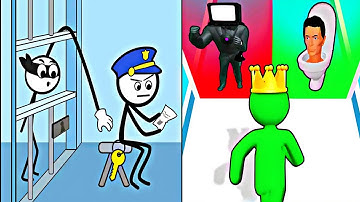 Gaint Rush: Thief Puzzle vs Logic Puzzle: Brain puzzles | All Levels | Satisfying ASMR Gameplay