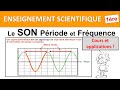 Le son enseignement scientifique 1re  frquence et priode