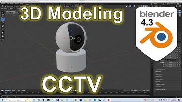Blender CCTV 3D Modeling Workflow #blender #cctv #camera #3dmodeling #tutorial #workflow #blender3d