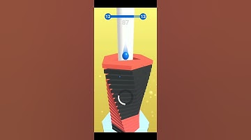 Stack Ball - Gameplay Walkthrough Level-12 (iOS & Android) | Livmyth Gameplay