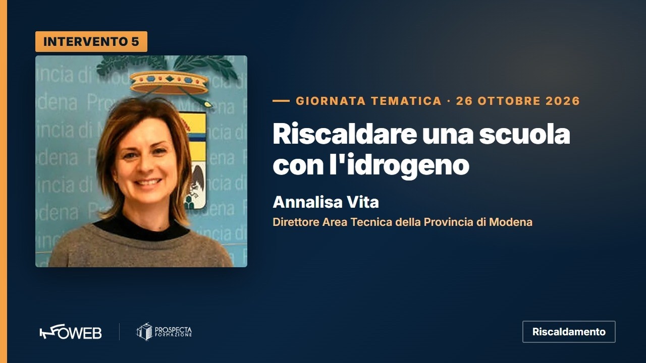 Riscaldare con l’idrogeno. L’esempio (che fa) scuola