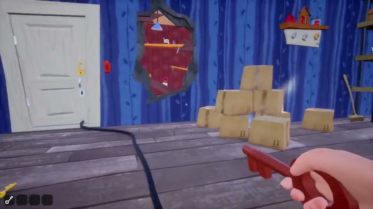 Hello Neighbor Speedrun Ama Bear 5 İle