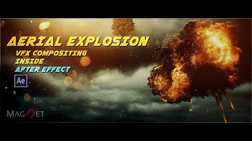Aerial Explosion VFX Compositing inside After Effect