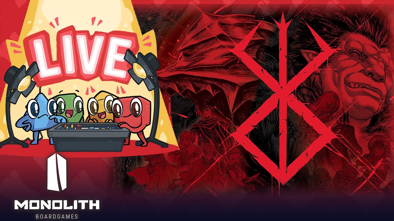 Berserk: The Board Game Live Play