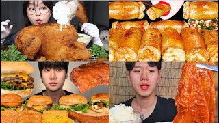 best satisfying *big bites* ASMR mukbang compilation pt.3