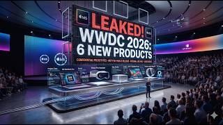 Apple WWDC 2026 Leaks: iOS 20 &amp; 6 NEW Products REVEALED!