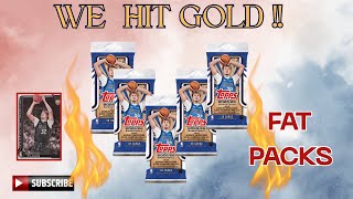 We got GOLD!..2025-26 Topps Basketball Value Fat Packs Reviews!!🔥🔥