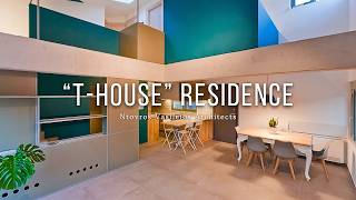 Compact Bioclimatic House In Athens 92 Sqm Modern Family Home