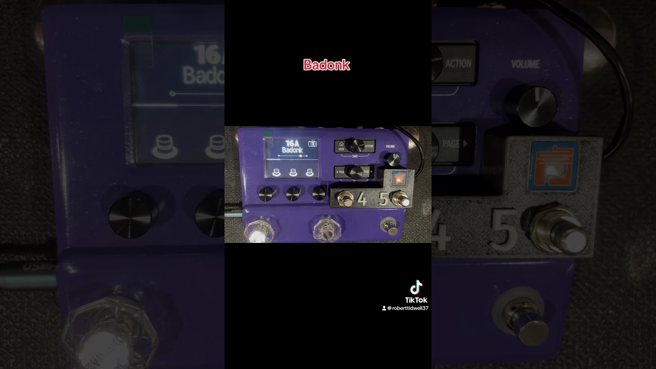 Line 6 Badonk Amp in the HX Stomp 