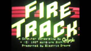 Commodore 64 Fire track - Curse of the BBC Micro palette! (Electric Dreams)