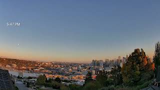 Seattle Sunset Timelapse | Bhy Kracke Park | October 23, 2026 News