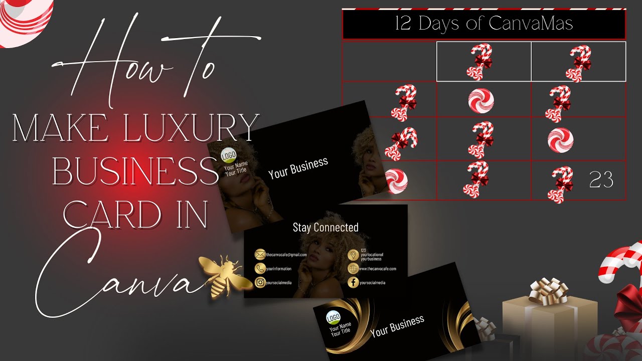 How to Make Luxury Business Cards with Canva