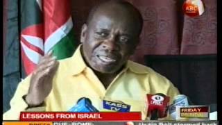 Amiran Kenya KBC TV 2012 06 01 2100 Lessons from Israel pt 1