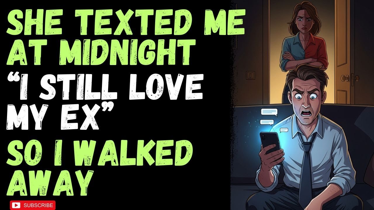 She said, "I still love my ex." So I sent her back to him