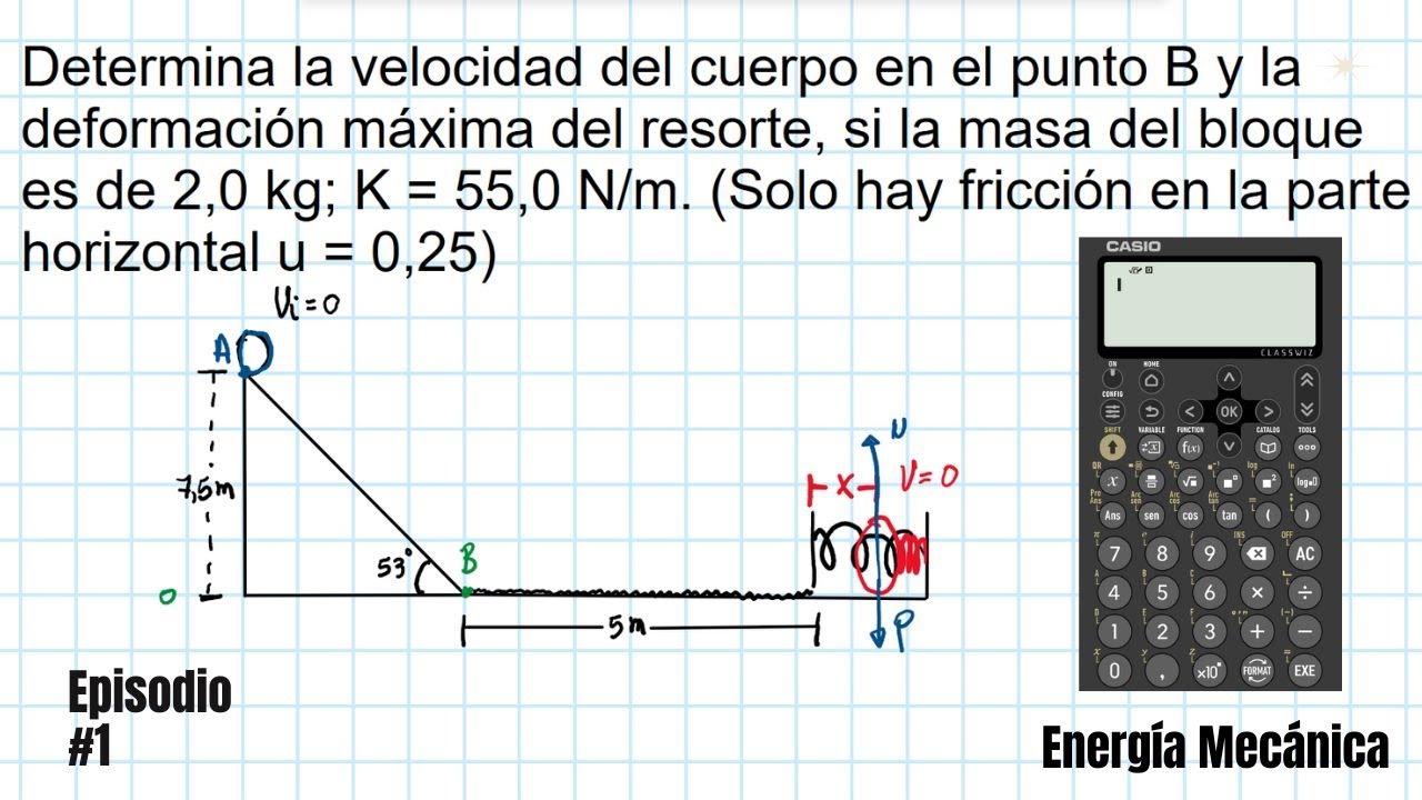 ⚙️ Conservación de la Energía Mecánica: Todo lo que Necesitas Saber en un Solo Problema 🧮🧠💡