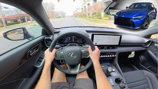 2026 Lexus Is350 F Sport Pov Drive, Walkaround And Asmr