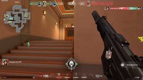 1v5 Clutch ace — Outsmarted the Entire Team with Movement | Valorant