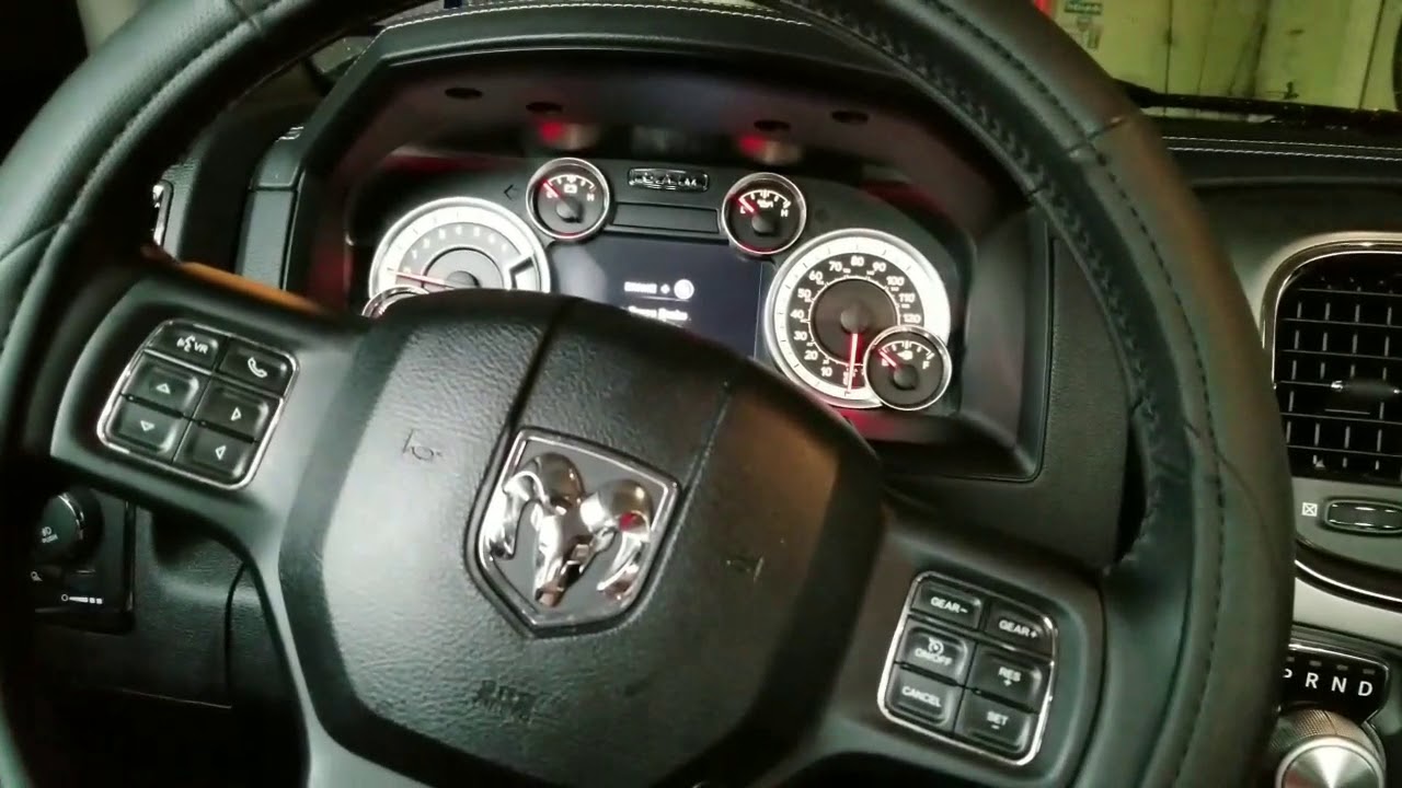 Dodge ram radio locked problem - YouTube