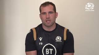 Scotland Captain Fraser Brown