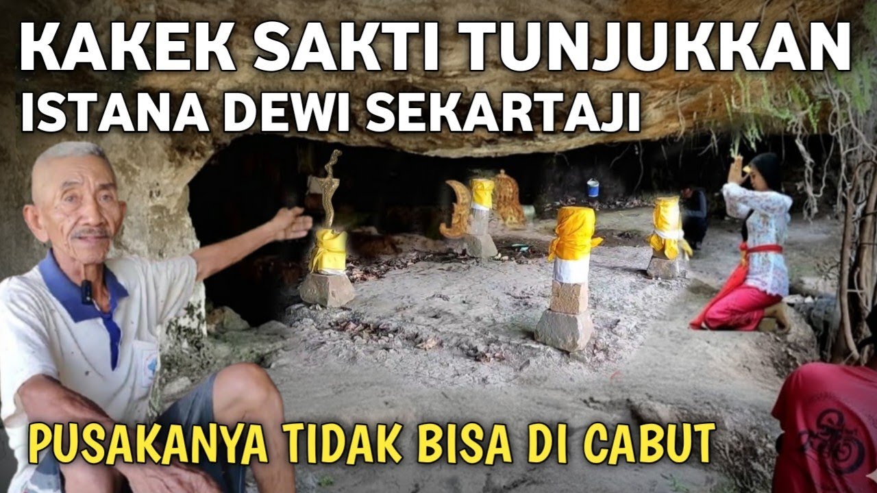 Merinding !! Kakek Sakti Tunjukkan Istana Dewi Sekartaji Di Tebing Jurang Jawa Timur
