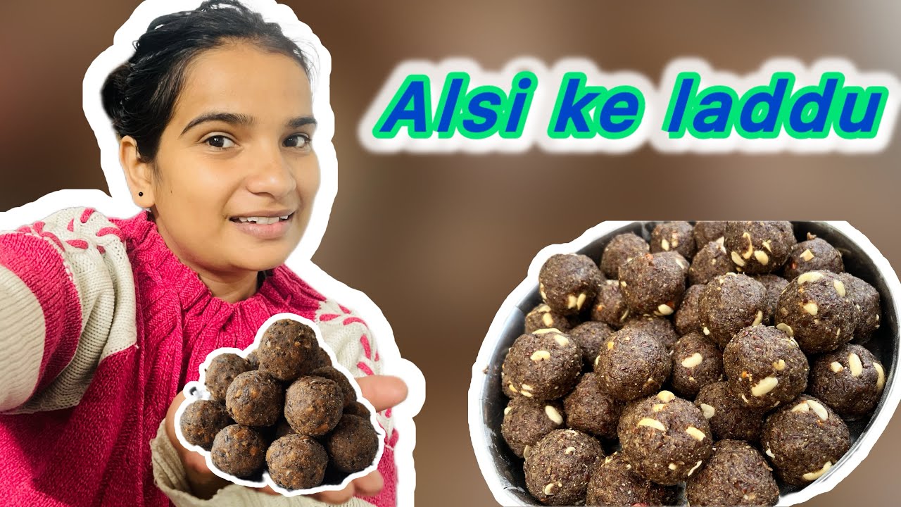 अलसी की पिन्नी रेसिपी | alsi ke laddu | winter special alsi pinni 😋