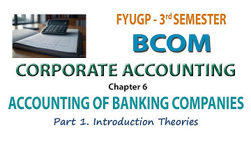 FYUGP 3RD SEM BCOM CORPORATE ACCOUNTING CH 6 #1