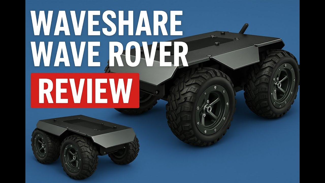 Review of Waveshare Wave Rover Flexible and Expandable 4WD Mobile Robot Chassis