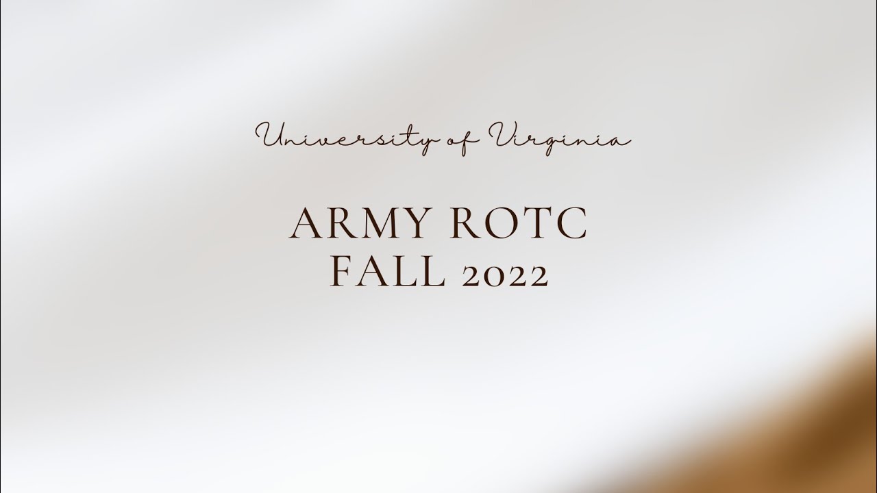AROTC Fall Semester 2022