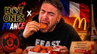 I Tried France’s SPICIEST McNugget Challenge with HOT ONES… INSTANT REGRET!