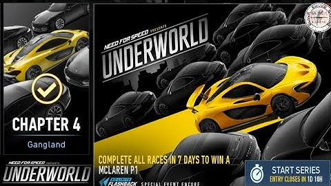 MCLAREN P1 || NFS NO LIMITS || CHAPTER 4 || UNDERWORLD : Gangland