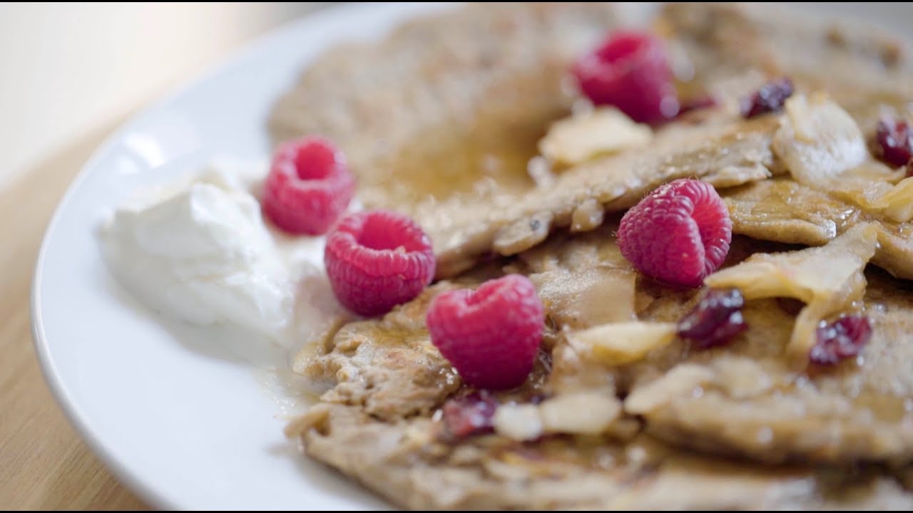 RECETTE PANCAKE AU SKYR MUESLI BOYS KITCHEN S2E06 YouTube