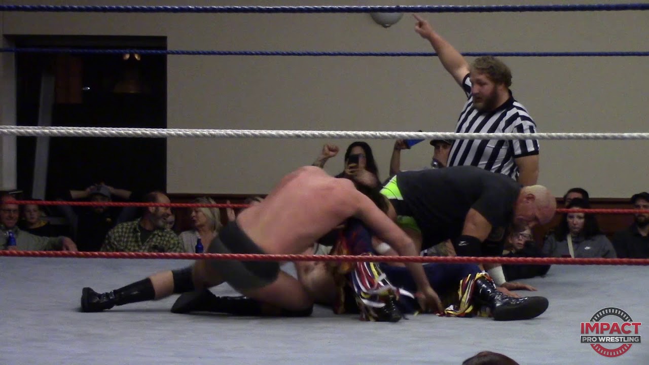 Hardcore Holly Bob Holly vs James Jeffries vs Ryan Slade Triple Threat IPW Heavyweight Title