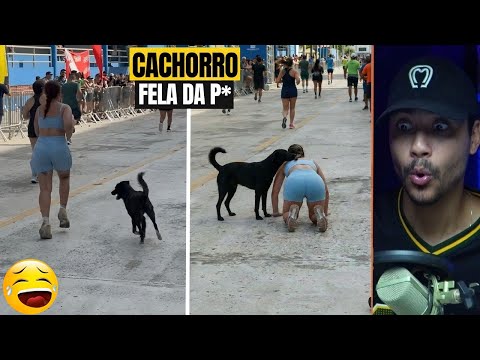 ELA NÃO ESPERAVA POR ISSO NO MEIO DA PRAIA🤣TENTE NÃO RIR COM OS BRASILEIROS