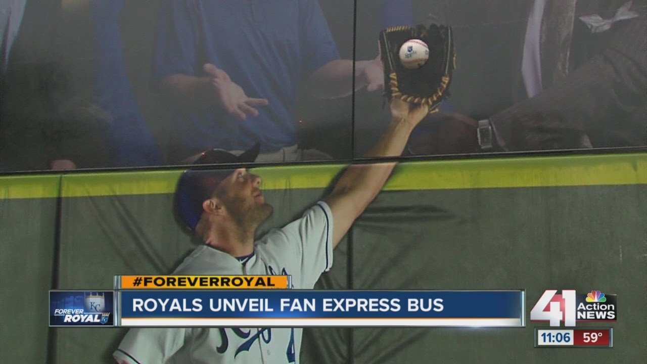 Royals unveil fan express bus YouTube