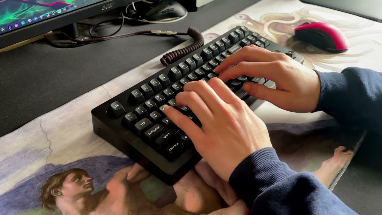 RAMA WORKS U80-A with Silent Alpacas Keyboard Sound Test ASMR