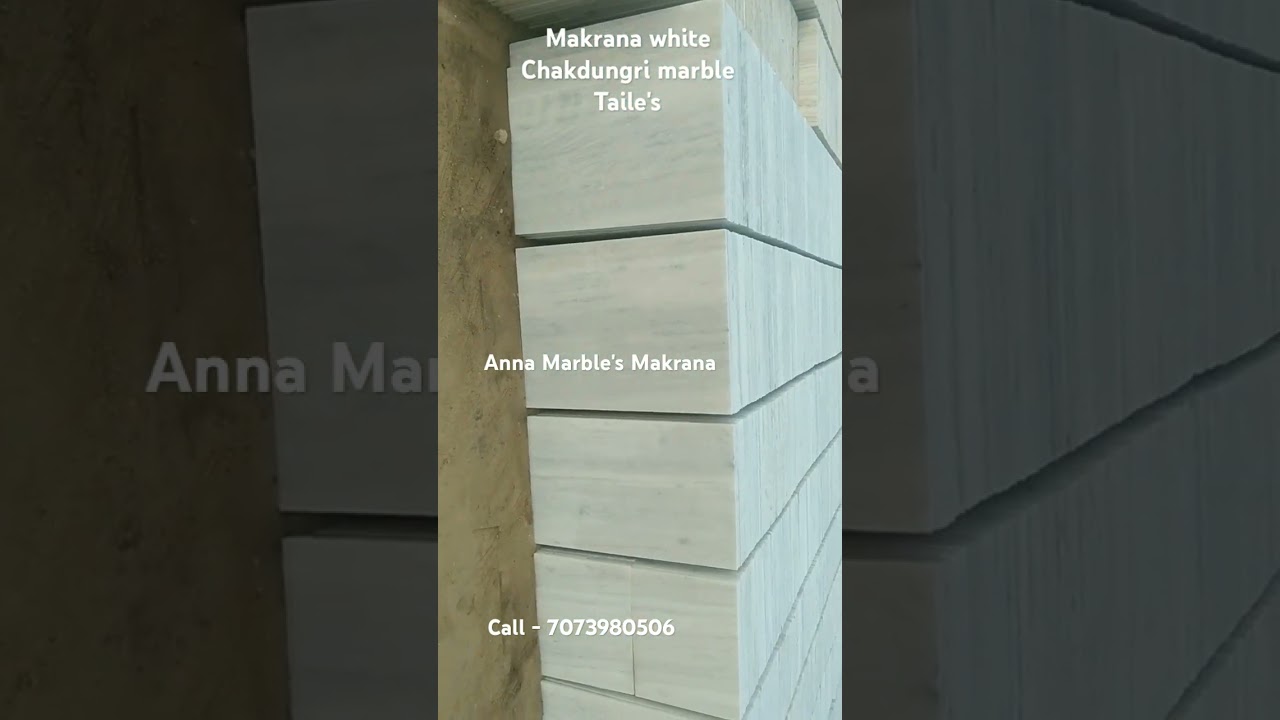 Makrana white Chakdungri marble.
