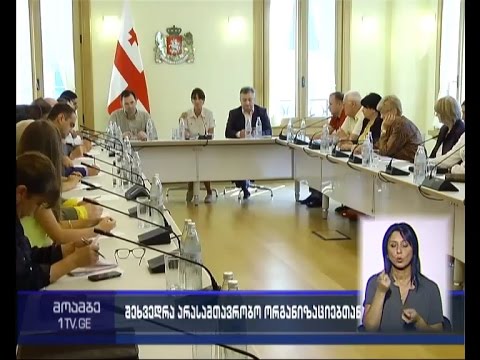 სოფიო შამანიდი ეთნიკურ უმცირესობათა საკითხებზე მომუშავე არასამთავრებოებს შეხვდა