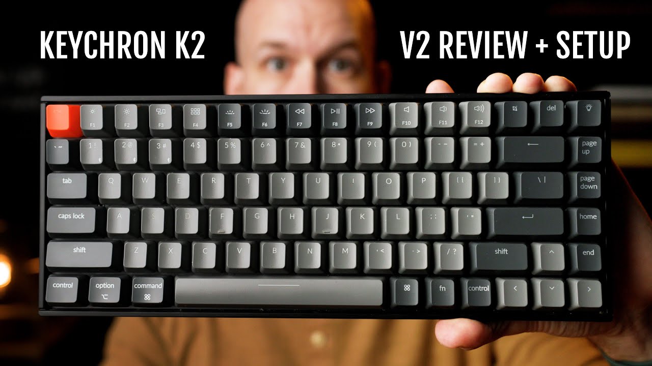 Keychron K2 Review — V2 Unboxing, Setup Guide & Best Wrist Rest for Compact  75% Mechanical Keyboards 