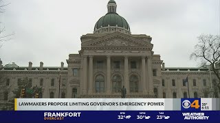 Lawmakers propose limiting governor's emergency power