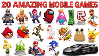 20 Amazing Mobile Games | Learn Popular Online Game Names for Kids in English and Hindi screenshot 4