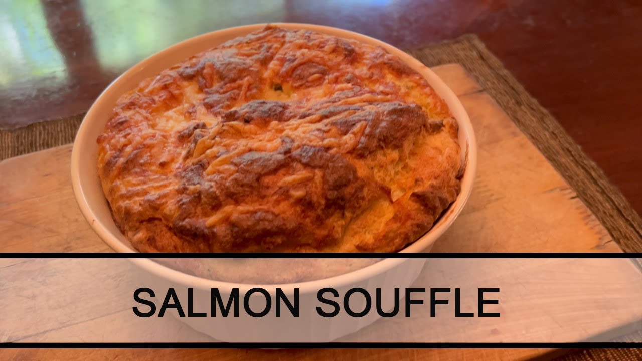 Soufflé with salmon and cheese YouTube