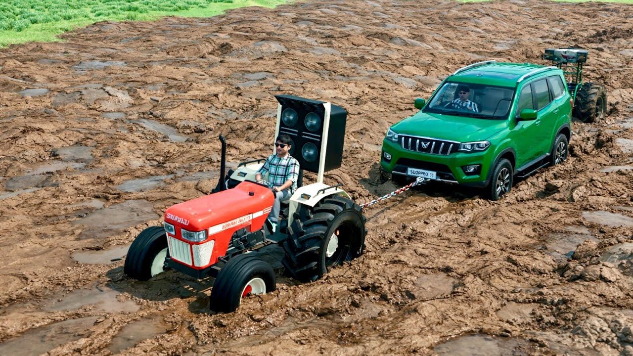 SCORPIO S11 🚙VSSWARAJ 855 🚜JOHN DEERE2026 POWER