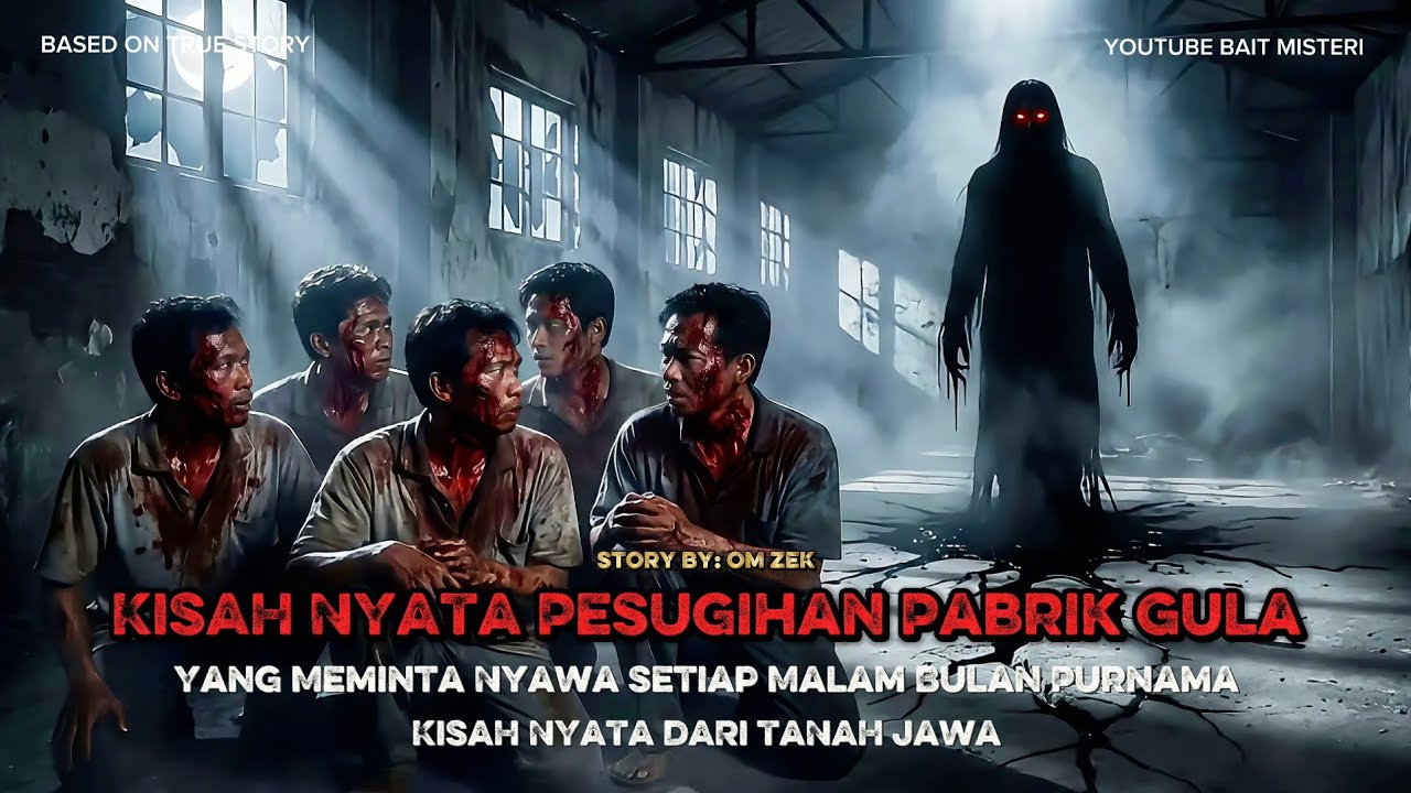 Kisah Nyata! Pesugihan Pabrik Gula Yang Meminta Nyawa Setiap Malam Bulan Purnama