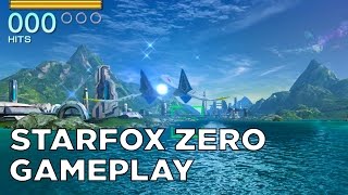 Star Fox Zero Arwing, Walker, And Boss Gameplay - E3 2015