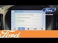 Ford SYNC3 – Текстовые сообщения | Ford Russia